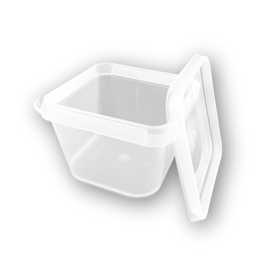 Bote cuadrado 1/4 L
