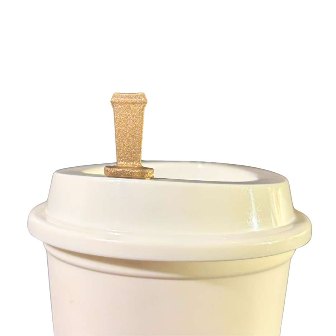 Agitador tapon para café