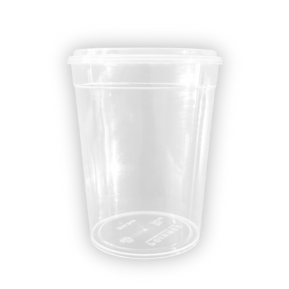 Bote redondo alto 1/4 litro