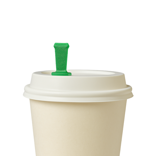 Agitador tapon para café